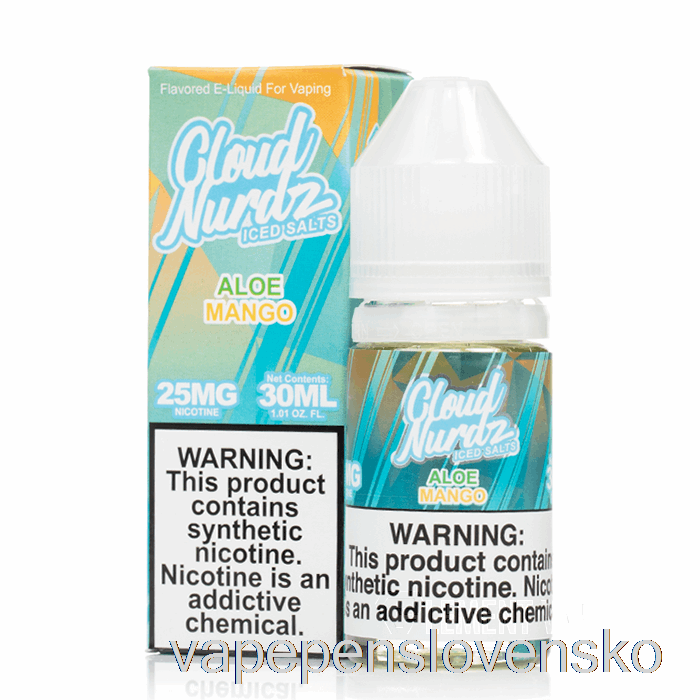 ľadové Aloe Mango - Cloud Nurdz Salts - 30ml 50mg Vape Slovensko
